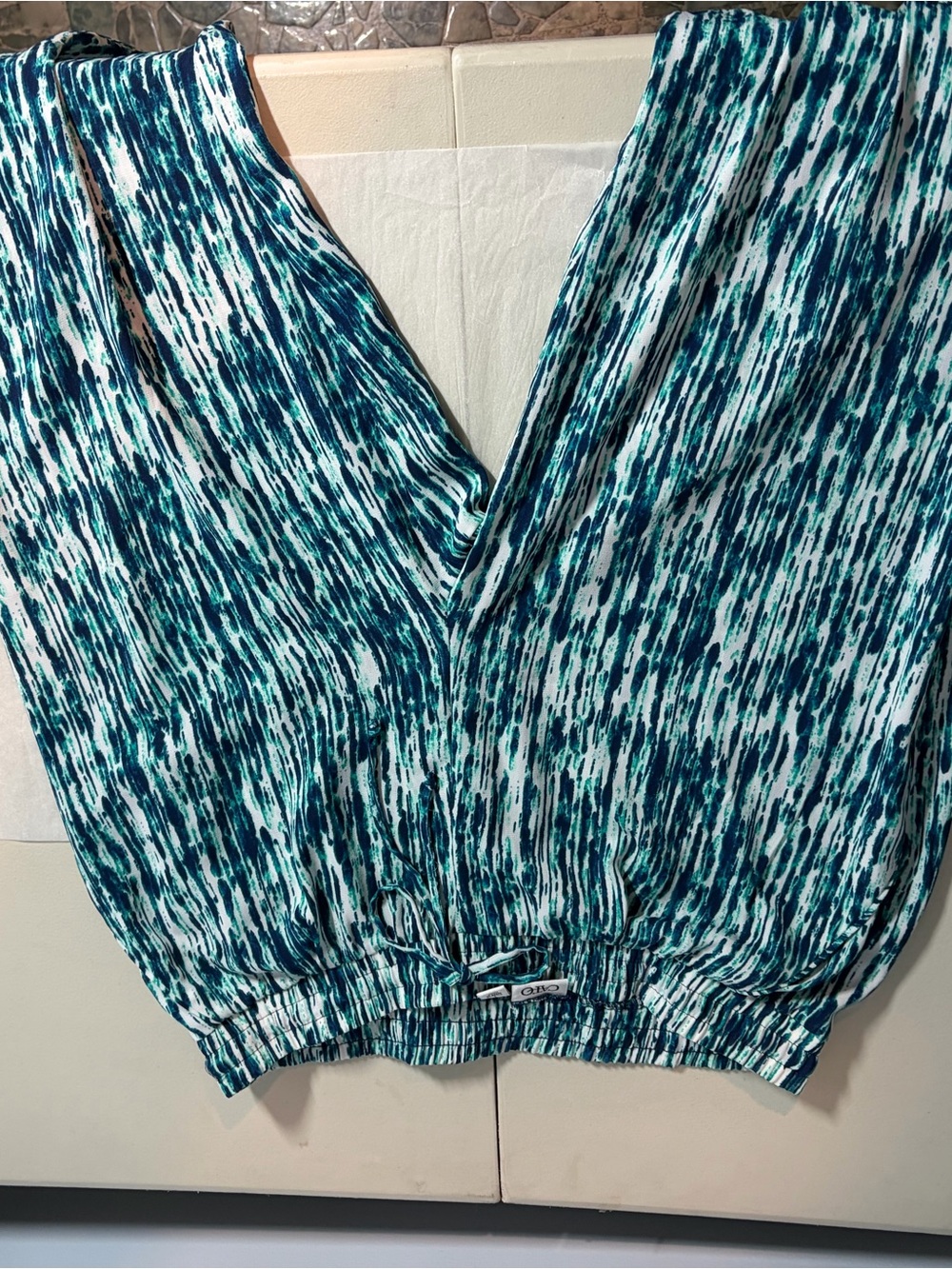 Cato’s Teal and White Pants
